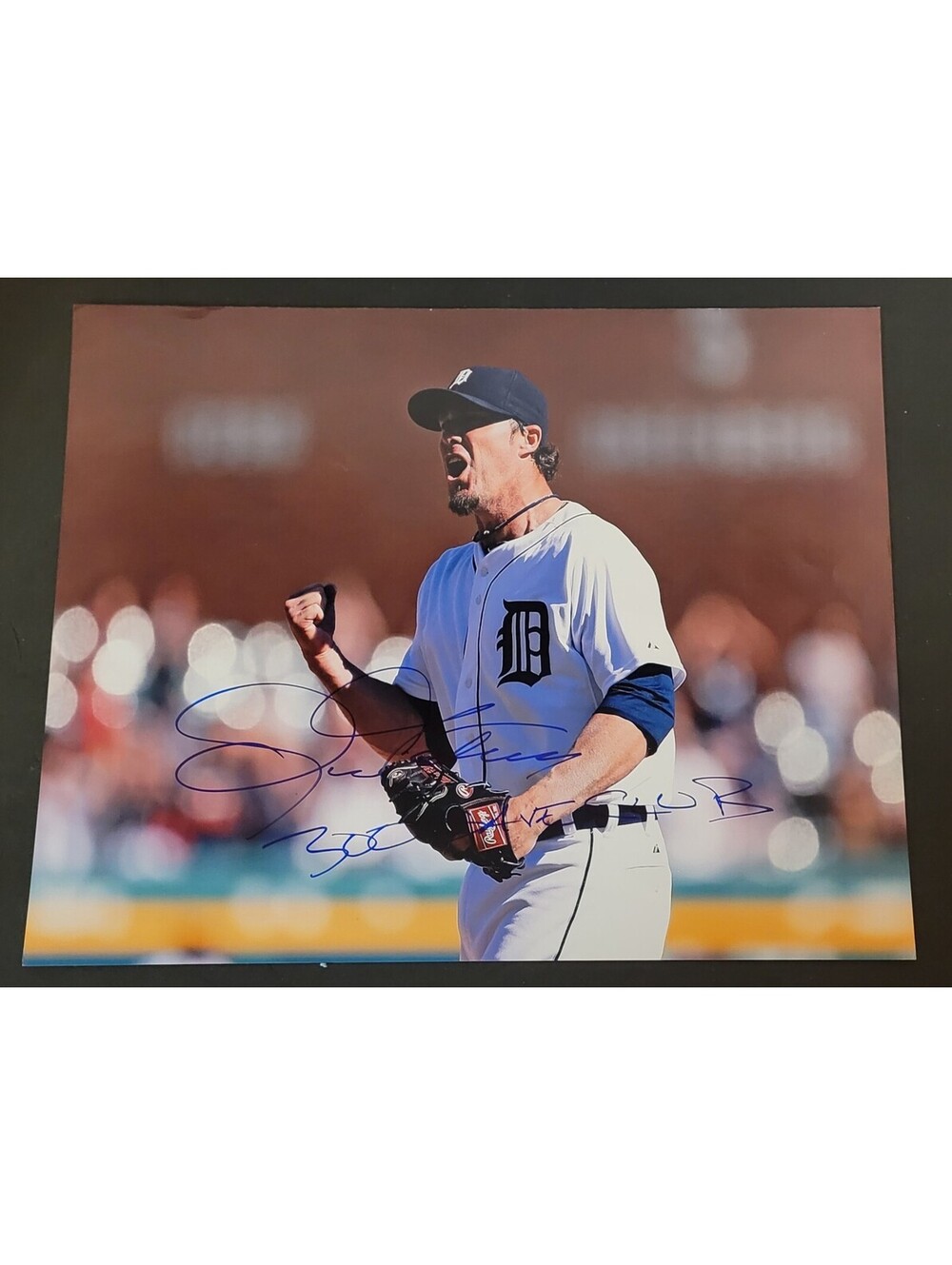 Joe Nathan Detroit Tigers Autographed Signed 11"x14" Photo